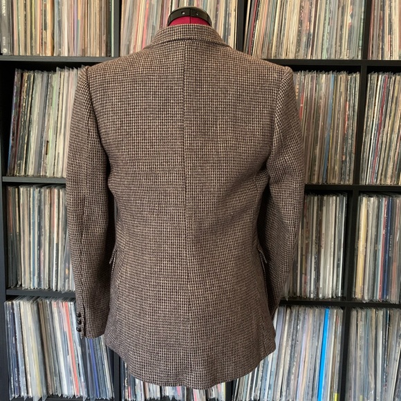 wool blazer jacket 80s 90s vintage preppy fall - Picture 6 of 12